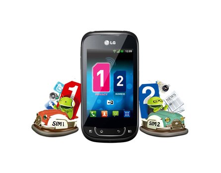 Celular Desbloqueado LG Optimus Net  - Diversos recursos para você se manter conectado com o mundo