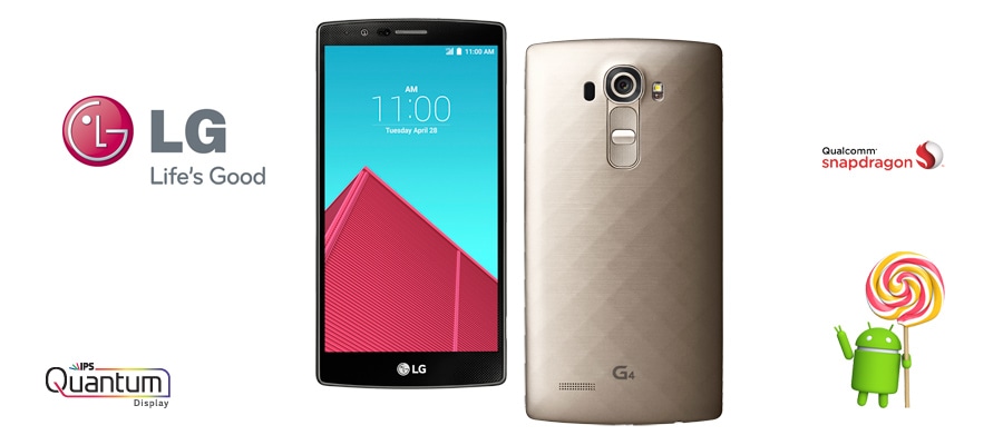 Smartphone LG G4 - Dourado Smartphone LG G4 Dourado