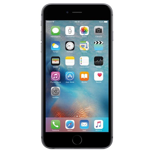 Tecnologia 3D Touch que percebe a intensidade de pressão na tela iphone 6s plus 3d touch cinza espacial