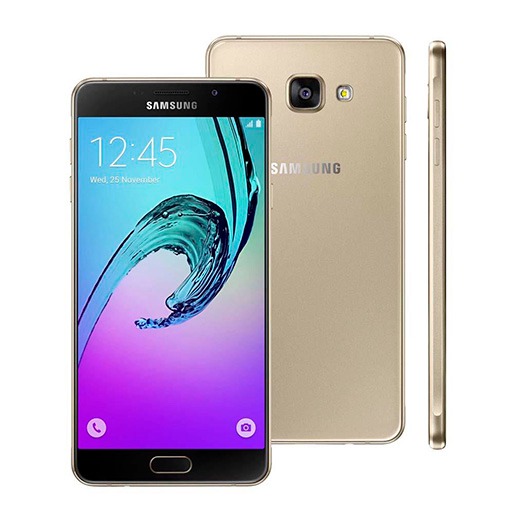 Tela FHD Super Amoled de 5.5 polegadas Smartphone Samsung Galaxy A7 2016 Duos Câmera de traseira de 13MP e frontal de 5MP