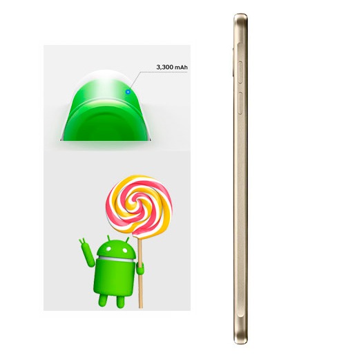 Sistema operacional android 5.1 Lollipop Smartphone Samsung Galaxy A7 2016 Duos Processador Octa-Core de 1.6GHz