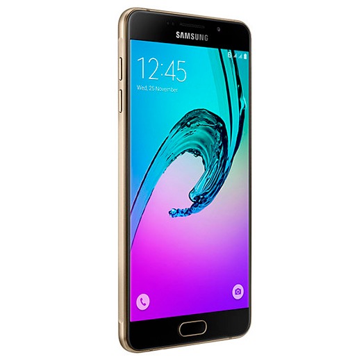 16GB de memória interna Smartphone Samsung Galaxy A7 2016 Duos Bateria durável de 3300 mAh