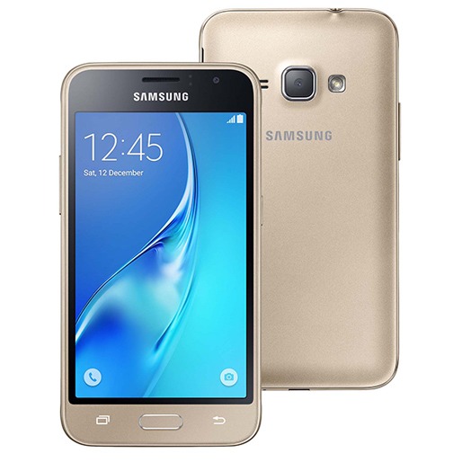 Smartphone Samsung Galaxy J1 2016 Duos Dourado celular samsung galaxy j1 duos