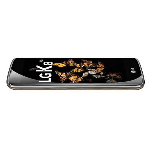 TArmazene os seus conteúdos Smartphone LG K8 16GB de memória interna