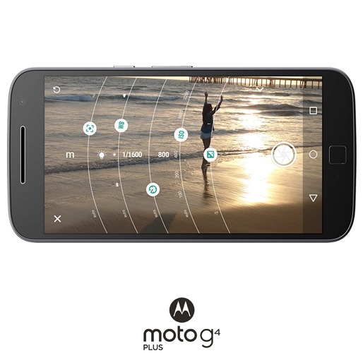 Câmera traseira com 16 MP, flash LED duplo e foco laser celular moto g4 plus camera 16 mp