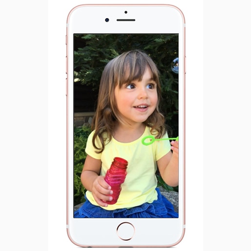 Tecnologia Live Photos para dar vida aos seus retratos celular apple live photos