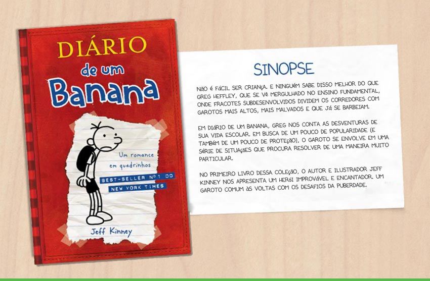Diario De Um Banana Um Romance Em Quadrinhos Resumo