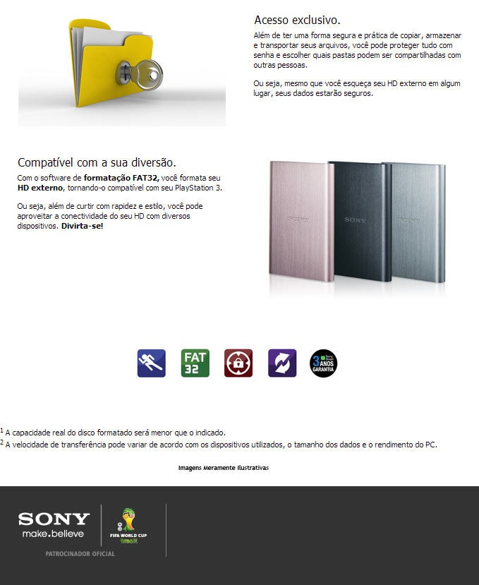 HD Externo Sony Rosa HD Externo Sony Rosa