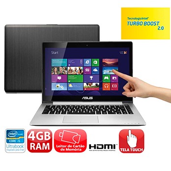 O Touch Asus VivoBook S400CA CA077H Touch Asus VivoBook S400CA CA077H