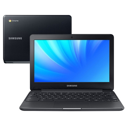 Esteja conectado com os seus contatos a qualquer momento Notebook Samsung Chromebook Webcam HD 720p