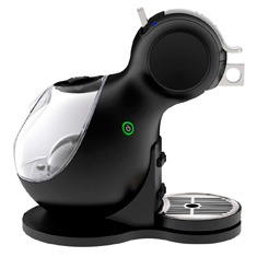 A cafeteira Expresso Arno Dolce Gusto Melody 3 DM00 Preto de lado cafeteira Expresso Arno Dolce Gusto Melody 3 DM00 Preto de lado