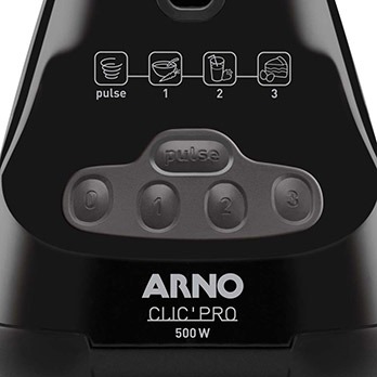 Arno ClicPro com três velocidades Liquidificador Arno ClicPro