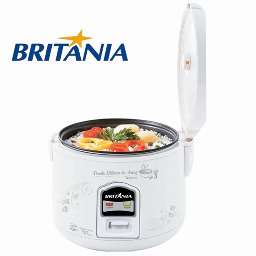 Panela Elétrica Britânia PA10 Prime 700W – Branca panela elétrica britânia pa10 prime 700w