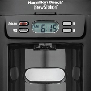 Utilize apenas uma das mãos para se servir Cafeteira 48274BZ Dispenser