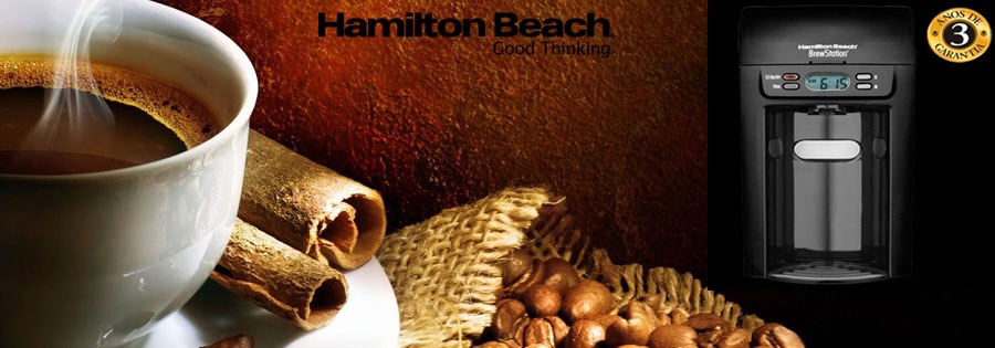 Cafeteira Hamilton Beach BrewStation 48274BZ não utiliza jarra Cafeteira Hamilton Beach BrewStation 48274BZ Sem Jarra