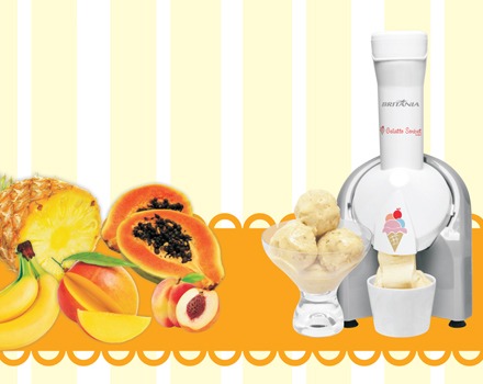 Crie facilmente, saborosos sorvetes sem precisar adicionar nada, além de frutas congeladas sorvetes frutas congeladas
