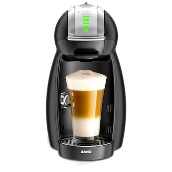A cafeteira automática Genio 2 tem pressão certa para a bebida -TV 32 Samsung LED UN32FH4205GXZD futebol