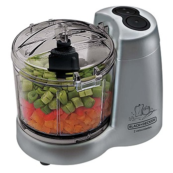 Mini Processador HC32P da Black&Decker alta capacidade Mini Processador Black&Decker HC32P capacidade