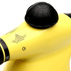 Sem dificuldades ao limpar higienizador Britânia Vapor Express tampa de segurança