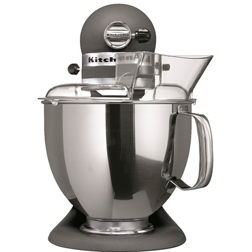 59 pontos de contato para movimentar sua massa integralmente e deixá-la homogênea Planetária Kitchenaid 59 pontos contato