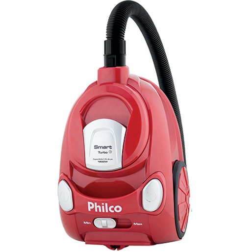 Aspirador de Pó Philco Smart Turbo 1800 - Vermelho aspirador pó philco smart turbo 1800