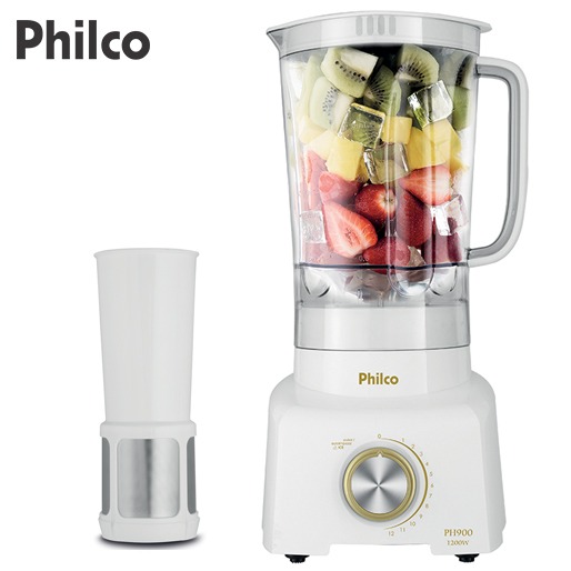 Muito mais prático e eficiente Liquidificador Philco PH900 12 velocidades