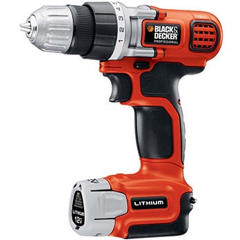 A furadeira parafusadeira Black&Decker a bateria LD112-BR furadeira parafusadeira Black&Decker a bateria LD112-BR