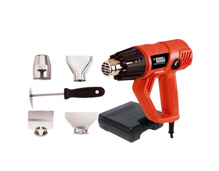 Detalhe do soprador térmico Black&Decker HG2000K soprador térmico Black&Decker HG2000K detalhe