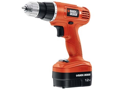 Ferramenta dois em um - Uma furadeira e parafusadeira da Black & Decker Ferramenta dois em um - Uma furadeira e parafusadeira da Black & Decker