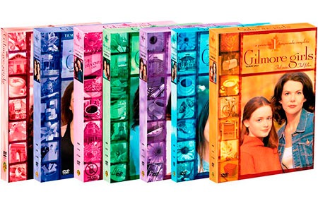 Gilmore Girls: A Coleção Completa com sete temporadas DVD - Box Gilmore Girls: A Coleção Completa temporada