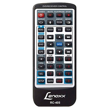 DVD Player Automotivo Lenoxx Sound AD 2618 controle remoto DVD Player Automotivo Lenoxx Sound AD 2618 controle remoto