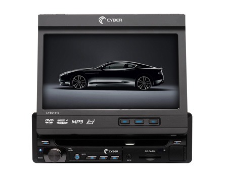 DVD Cyber Som tem tela de 7” - Visor é LCD e conta com tecnologia touchscreen DVD Cyber Som tem tela de 7” - Visor é LCD e conta com tecnologia touchscreen
