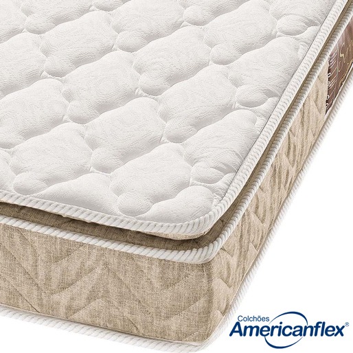 Muito mais conforto e maciez colchão solteiro americanflex serene espuma