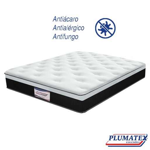 Colchão resistente e confortável Colchão Cama King Size Umaflex Império conforto