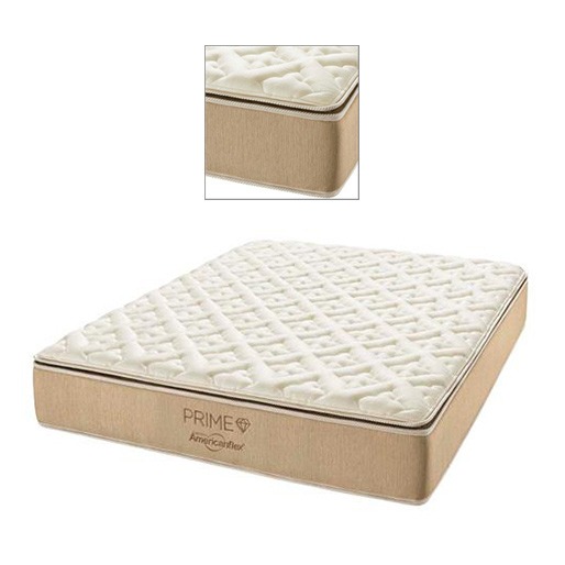 Colchão AmericanFlex Prime com Pillow Top e Molas Ensacadas Colchão King Pillow Top Molas Ensacadas