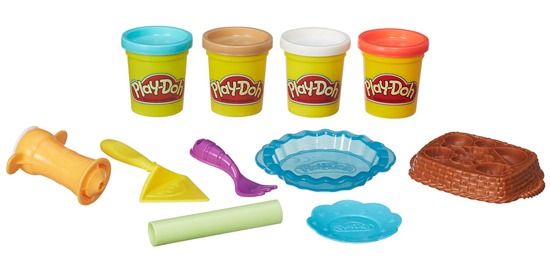 Conjunto Play-Doh Tortas Divertidas - Hasbro Conjunto Hasbro Play-Doh Tortas Divertidas
