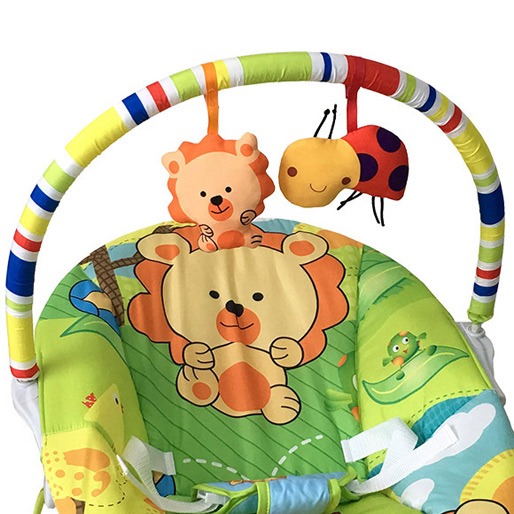 Mais diversão com os bichinhos no arco cadeira descanso baby style poly arco bichinhos