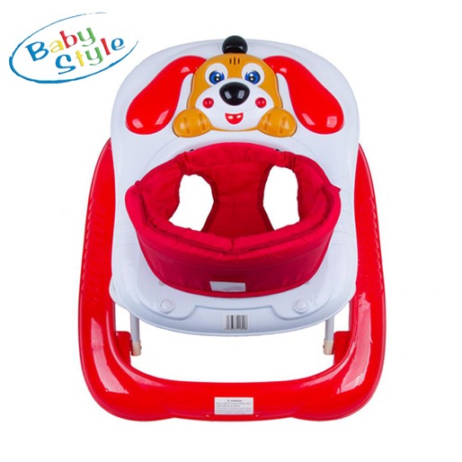 Oferece conforto e segurança para o bebê andador baby style bichos cachorro características