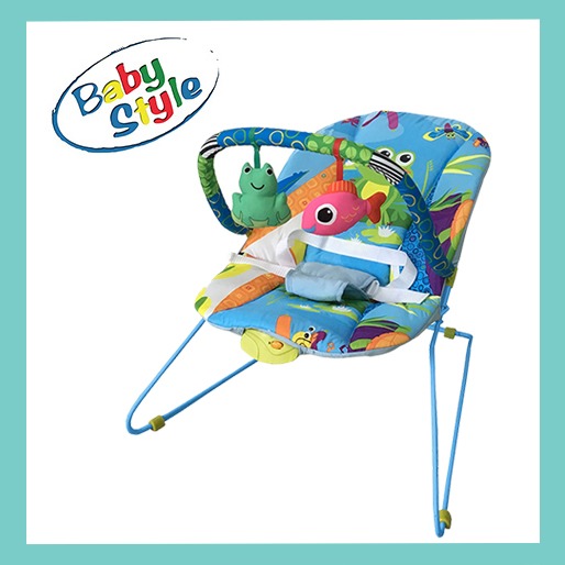 Cadeira de Descanso Vibratória Baby Style cadeira descanso vibratória baby style lite aqua