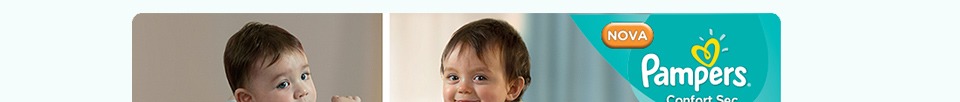 Fralda Pampers Confort Sec Pacotão Fralda Pampers Confort Sec Pacotão