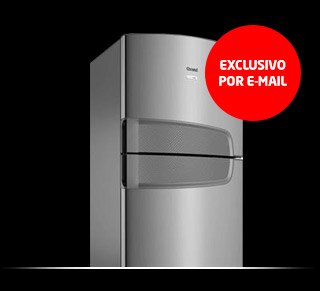 Refrigerador Consul CRM54BK Frost Free Duplex 441L - Inox