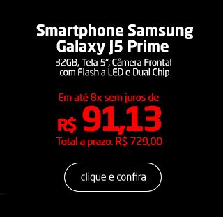 Smartphone Samsung Galaxy J5 Prime 