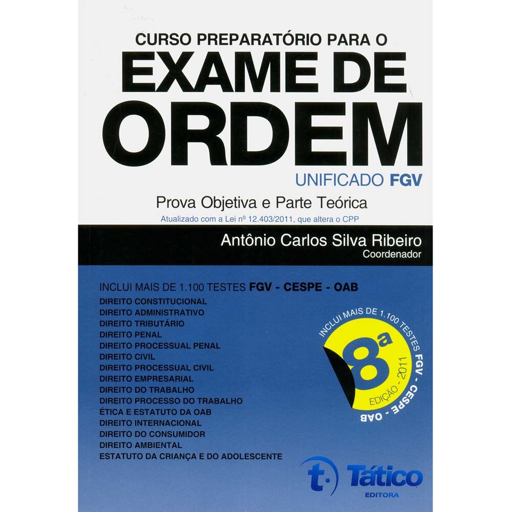 Curso exame de ordem