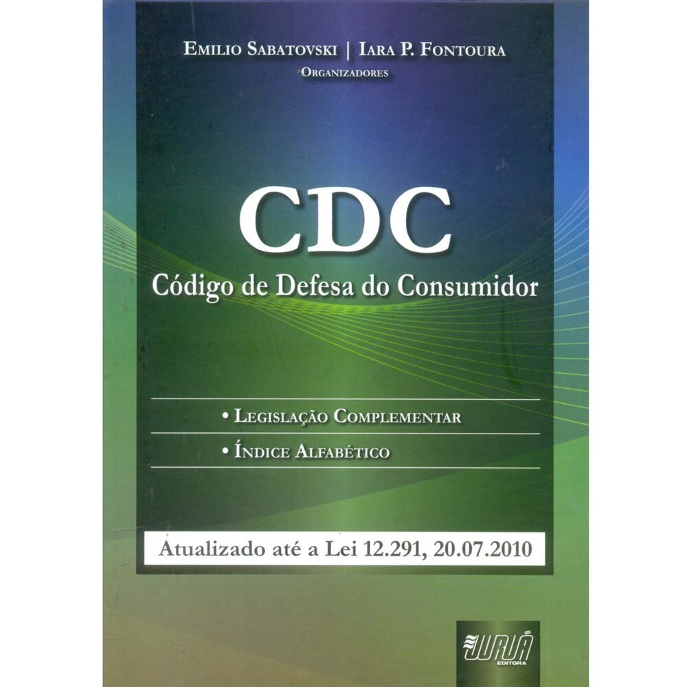 Livro Código de Defesa do Consumidor CDC Legislação no Livro Código de Defesa do Consumidor CDC Legislação no