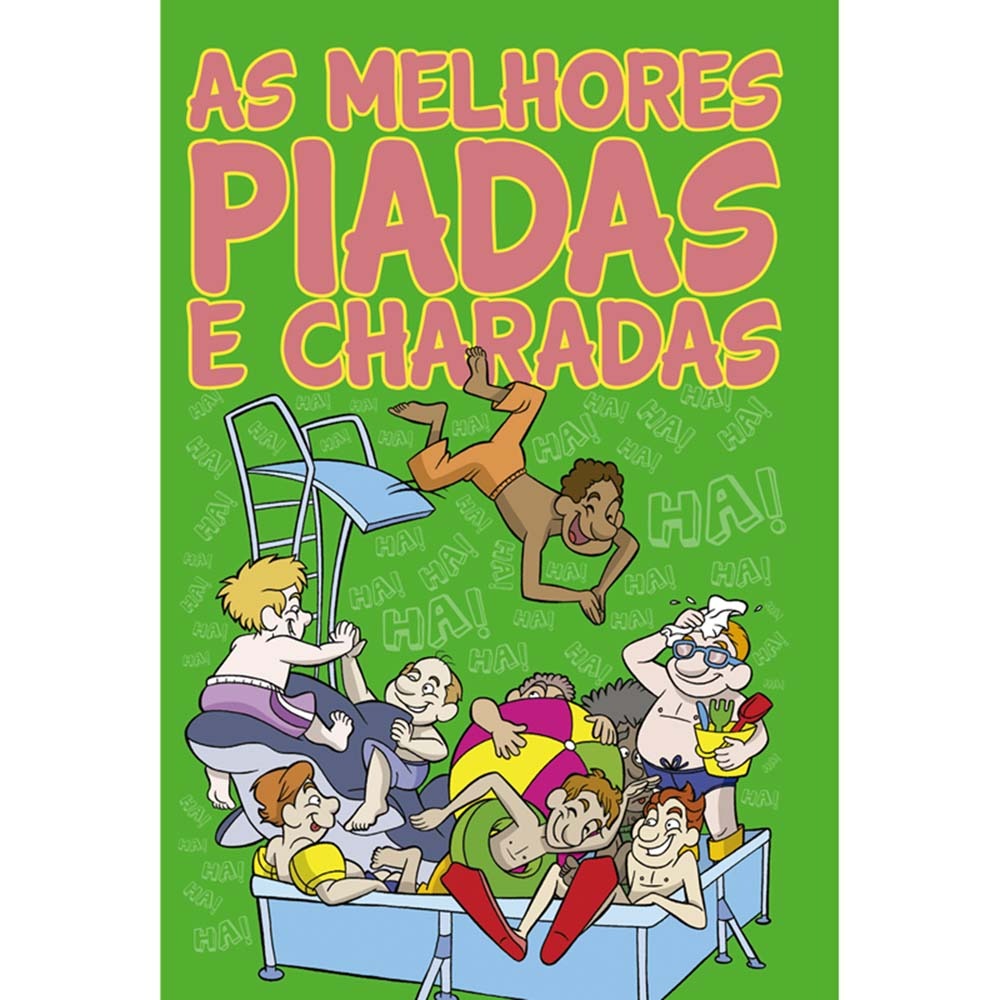 Livro A Melhores Piadas e Charadas Infantil de 4 a 10 anos no