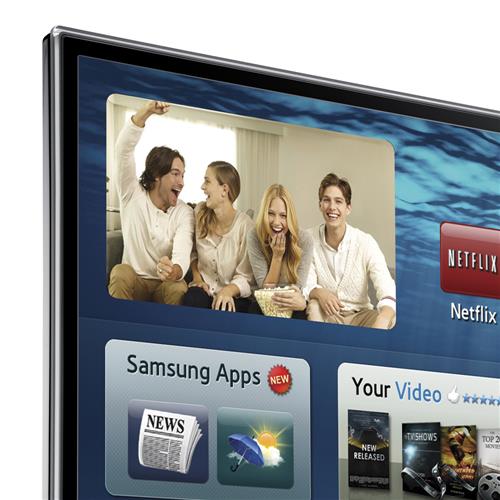 TV 40" Slim LED Samsung Série 6 ES6100 UN40ES6100GXZD Full HD com Smart ...