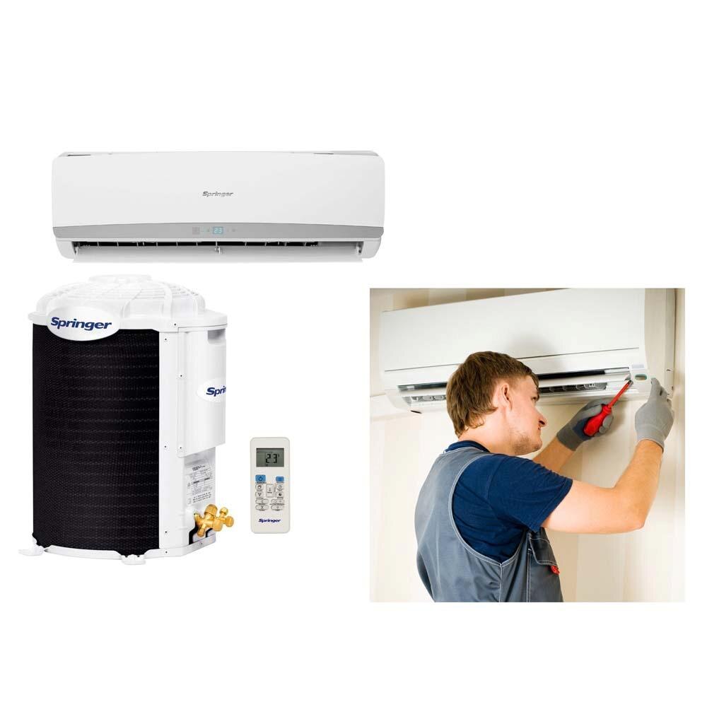Ar Condicionado Split Springer High Wall 9 000 Btus 220v Ar Condicionado Split Springer High Wall 9 000 Btus 220v