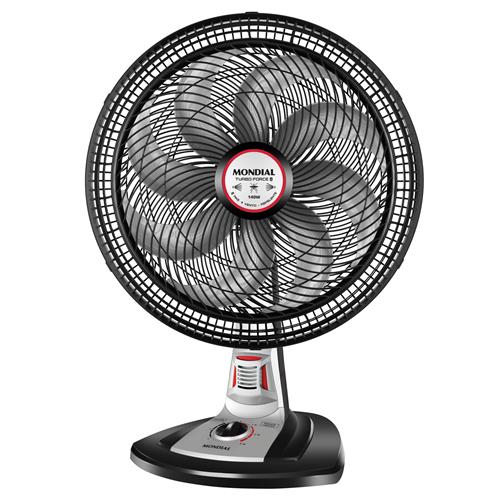 Ventilador de Mesa Mondial Turbo Force 40cm com Repelente Pastilha - Preto/Cinza é boa?