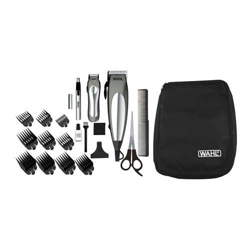 Kit Aparador de Cabelo e Pelos Wahl Clipper Deluxe Groom Artesanato Garrafa De Vidro ~ Kit Aparador de Cabelo e Pelos Wahl Clipper Deluxe Groom