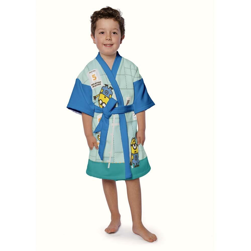Roup u00e3o Infantil Lepper Aveludado Minions Estampado Roupão Infantil ~ Roup u00e3o Infantil Lepper Aveludado Minions Estampado